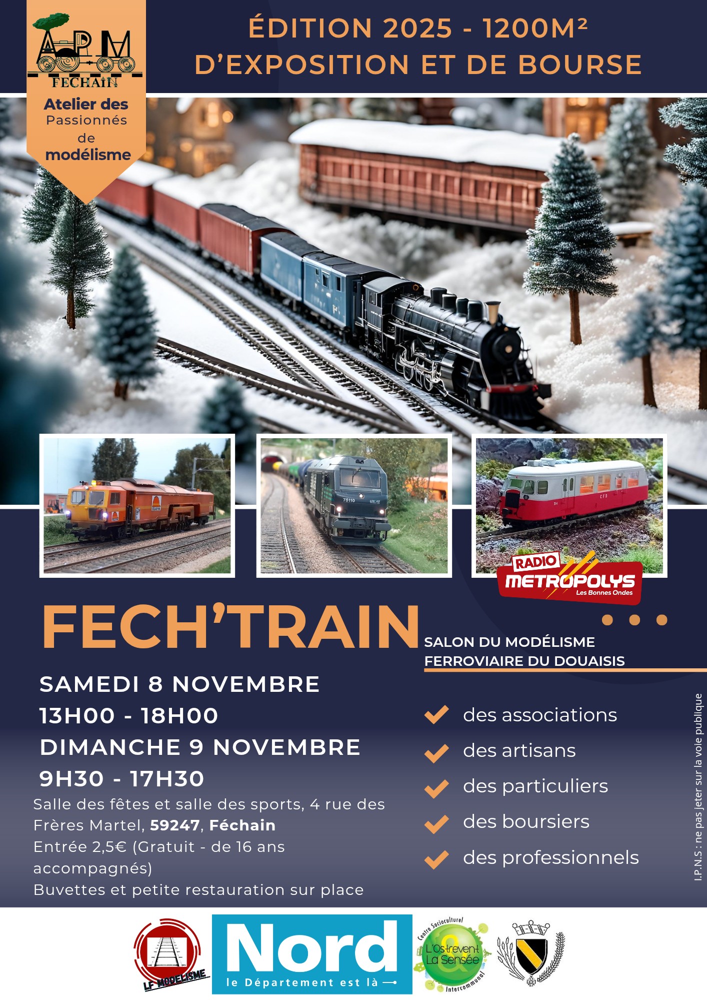Affiche Fechtrain 2025